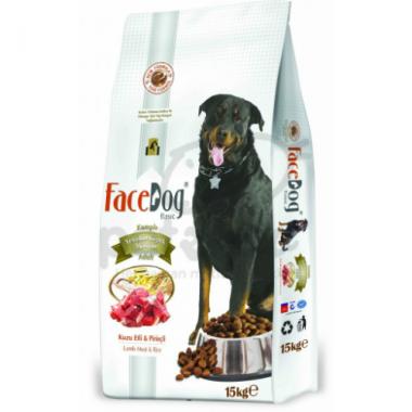 Face Dog Basic Kuzu Etli Yetişkin Köpek Maması 15 Kg