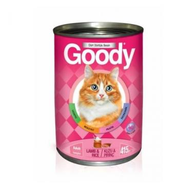 Goody 415 Gr Kuzu Etli ve Pirinçli Kedi Konservesi 