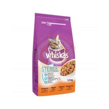 Whiskas 1,4 Kg Sterile Kısırlaştırılmış Yetişkin Kedi Maması 