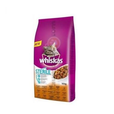 Whiskas 14 Kg Sterile Tavuklu Kısırlaştırılmış Kedi Maması 