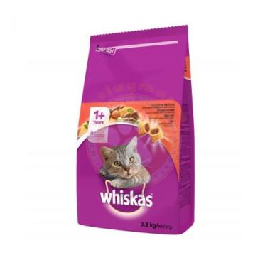 Whiskas 3,8 Kg Biftek ve Havuçlu Kedi Maması 