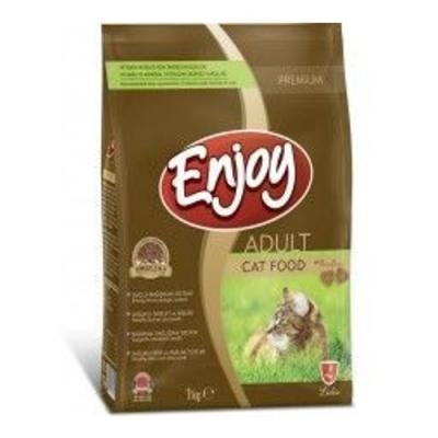 Enjoy 1 Kg Tavuklu Yetişkin Kedi Maması 