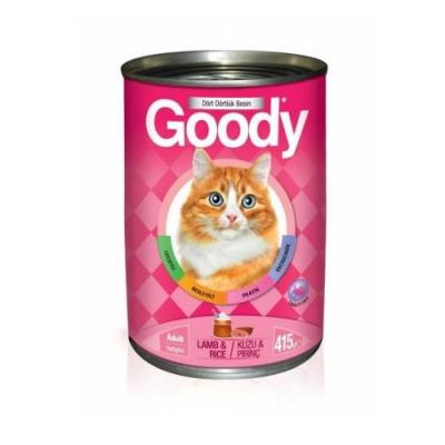 Goody 415 Gr Kuzu Etli ve Pirinçli Kedi Konservesi 