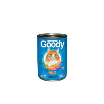 Goody 415 Gr Somon ve Karidesli Kedi Konservesi 