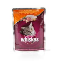 Whiskas 100 Gr Tavuklu Yetişkin Konserve Kedi Maması;