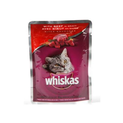 Whiskas Pouch 100 Gr Biftekli Kedi Maması